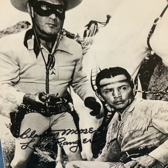 Signed Picture of Lone Ranger and Tonto - Picture 2 of 4